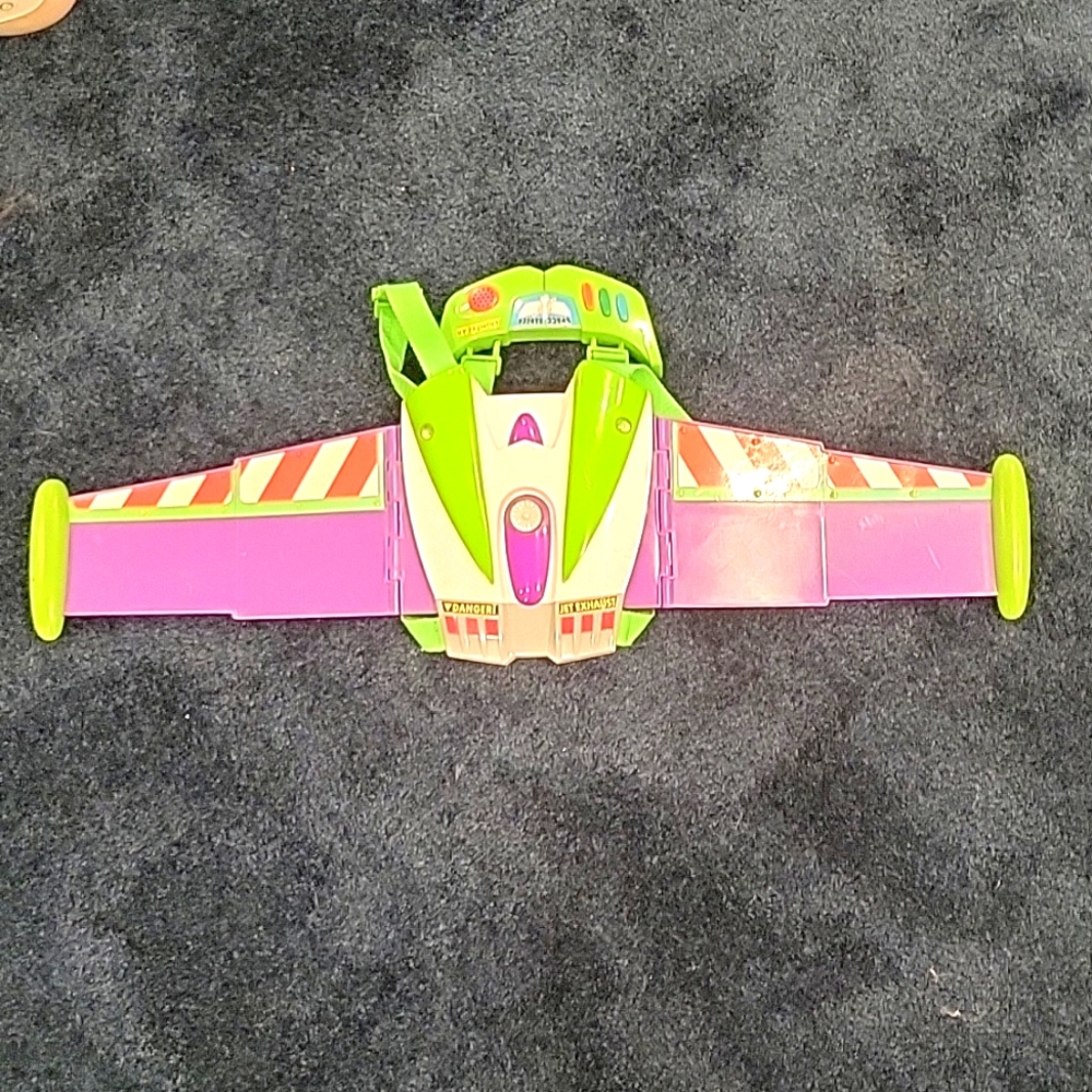 Toy Story Buzz Lightyear Talking Jet Wing Backpack